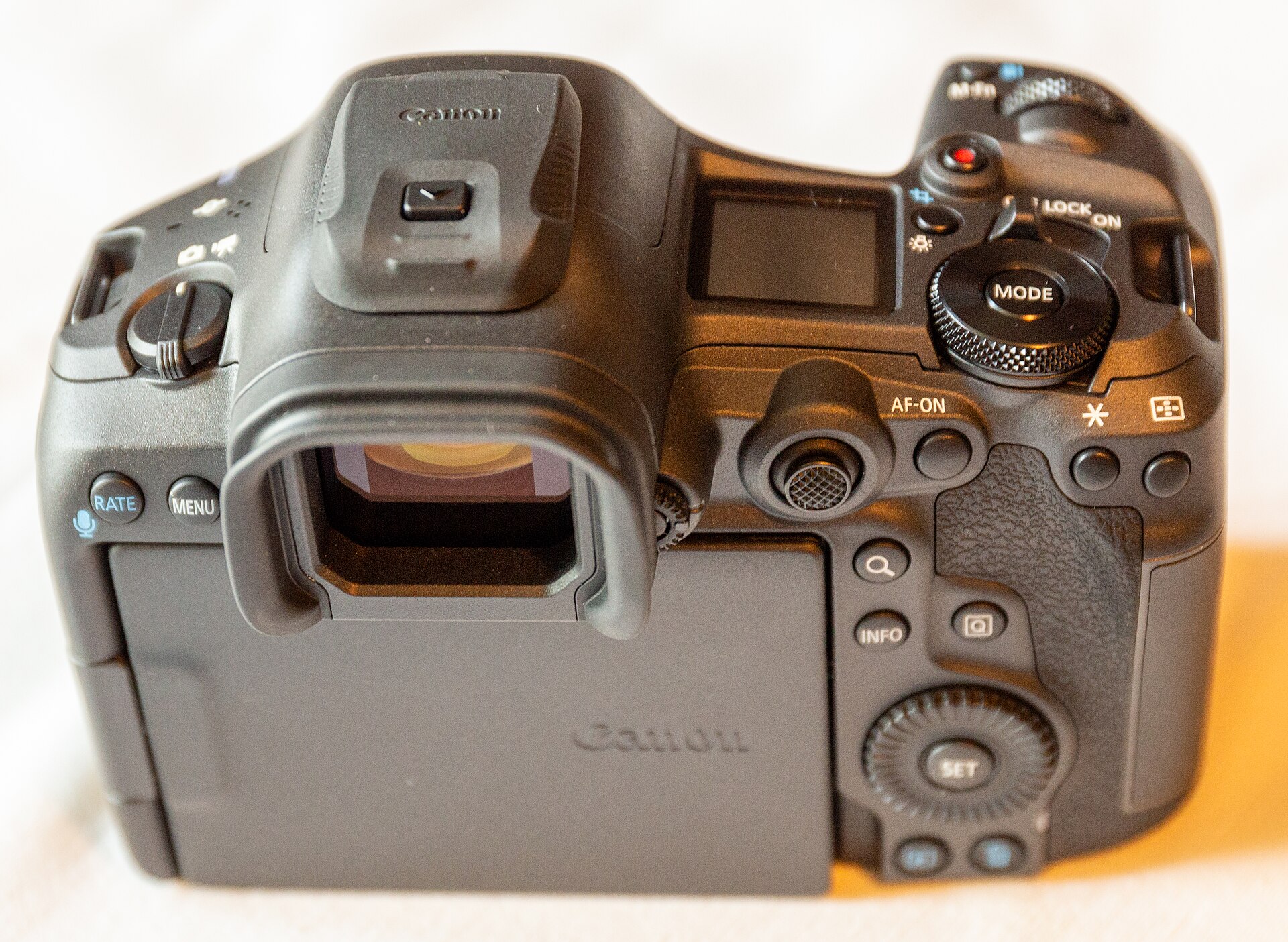 Canon EOS R5 Mark II mirrorless camera with AI-driven DIGIC Accelerator processing