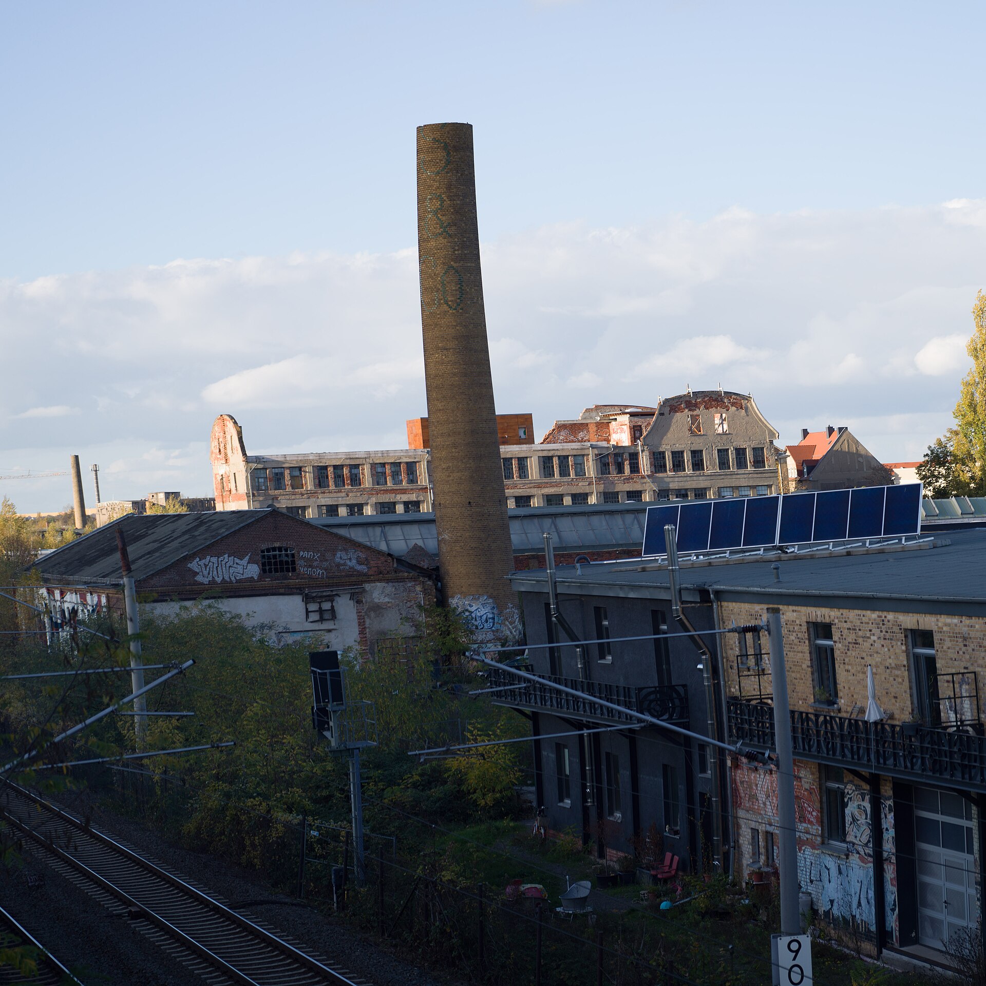 Rolling shutter effect distortion example
